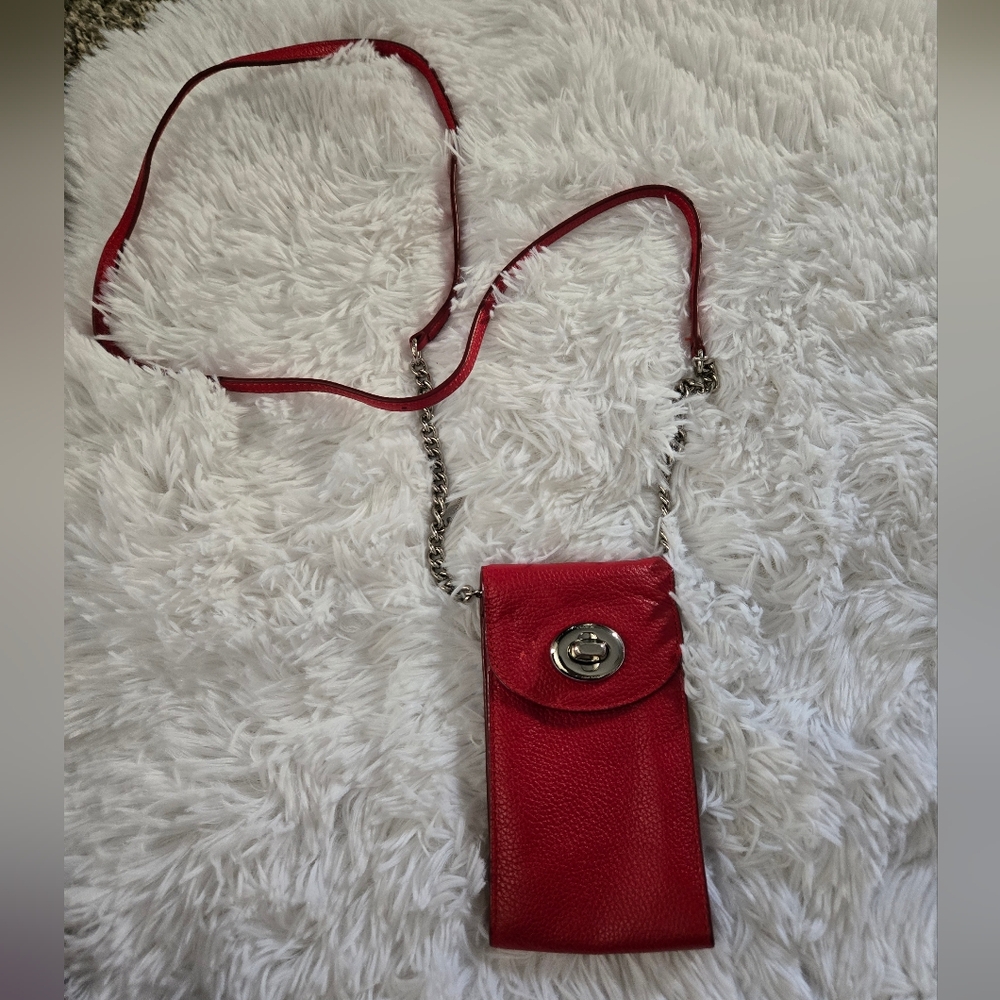 Coach Red Crossbody Bag